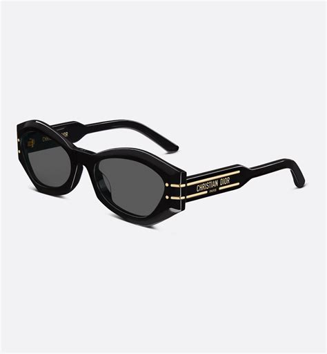 DiorSignature B1U Black Butterfly Sunglasses .